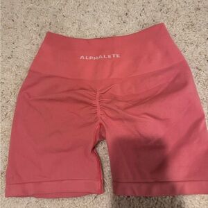 Alphalete Coral Shorts